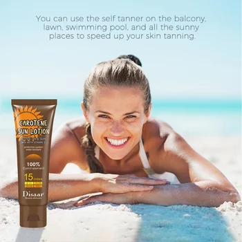 

1 Pcs Moisturizing No Streaks Self Tanning MousseFast-Dry Instant Fake Tan Sunless Tanning Lotion Body Bronzer Darker Unisex New