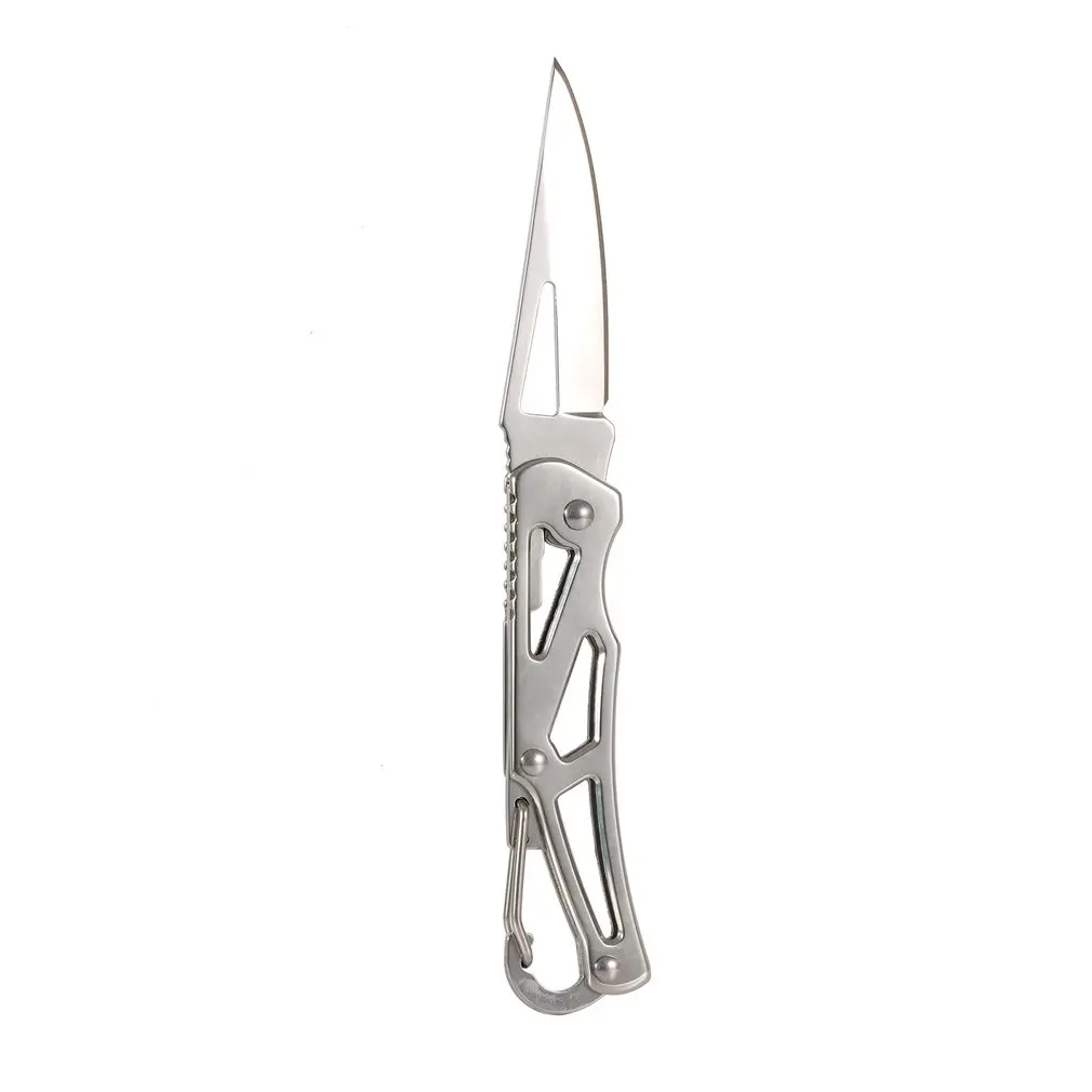 

2019 Mini Full Stainless Steel Portable Size Leaf Shape Knife Outdoor Camping Self Defense Emergency Survival Knife Tool