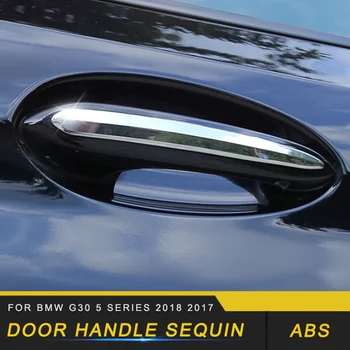 

For BMW G30 5 Series 2018 2017 Car Styling Outside Door Handle Bowl Cover Trim Frame Sticker Exterior Accessories