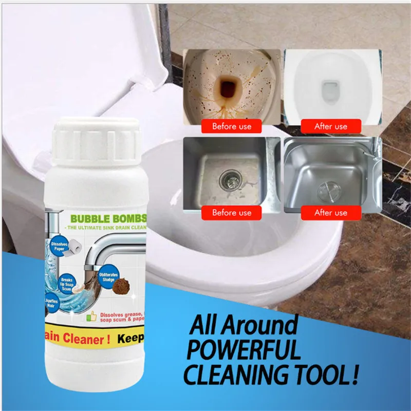 All Purpose Quick Foaming Toilet Cleaner Powerful Sink and Drain