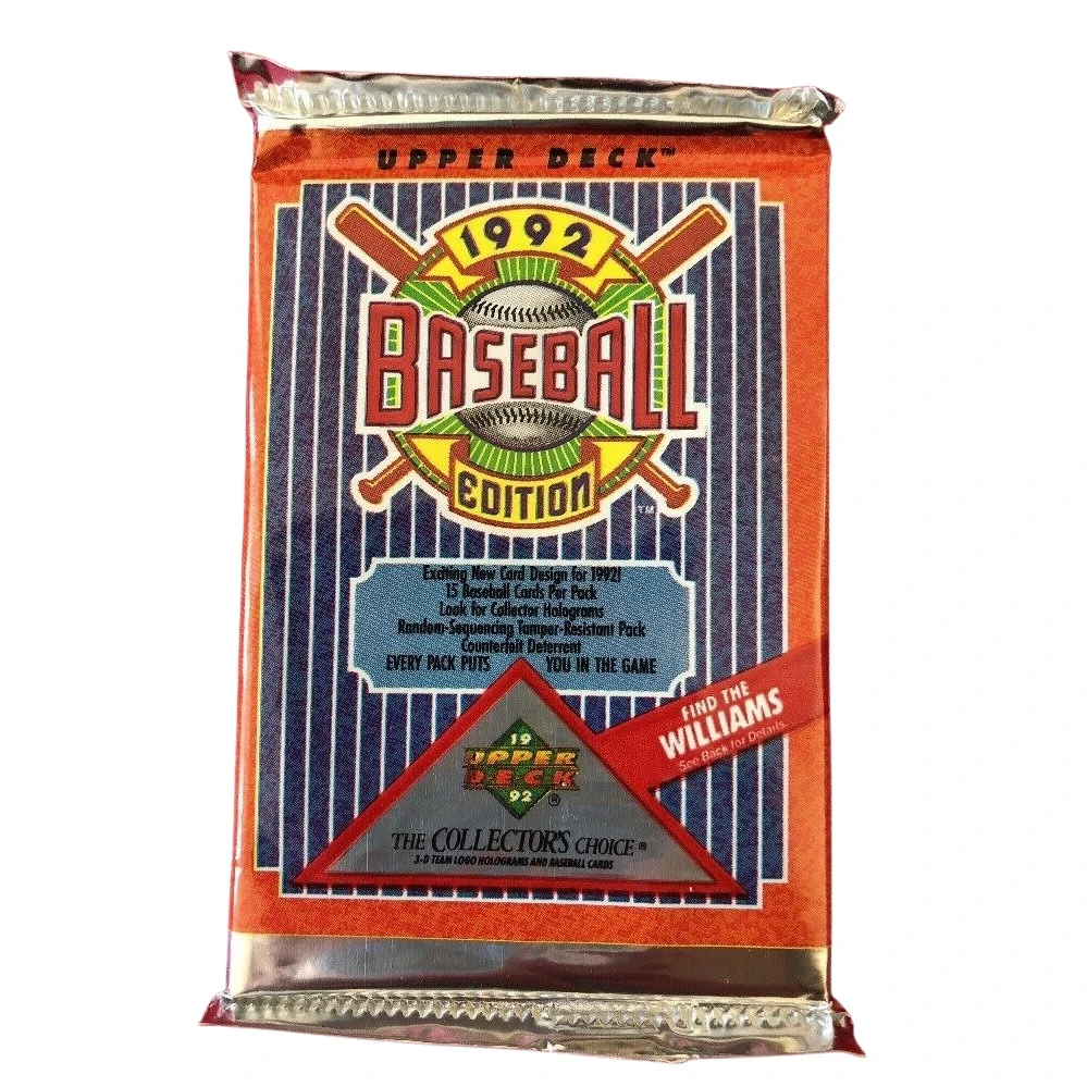 Upper deck 1992 baseball. Collectible baseball cards 15 PCs| | - AliExpress