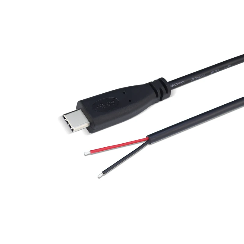 1 шт. USB 2,0 type C штекер 25 см Тип сварки USB-C DIY od3.5 мм ремонт кабель Разъем зарядного устройства для Xiaomi, зарядка сокровище