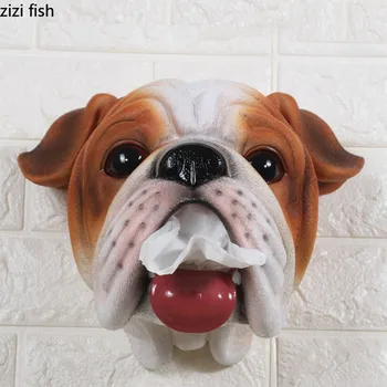 

Toilet tissue box creative European toilet paper box non perforated lovely wall hanging bathroom waterproof toilet roll stand