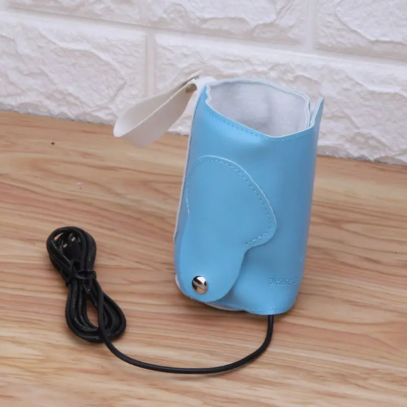 

Baby Bottle Heated Cover USB Charging Newborn Baby Bottle Feeding Insulated Bag Portable Infant Milk Feeding Warmer Nursing Care