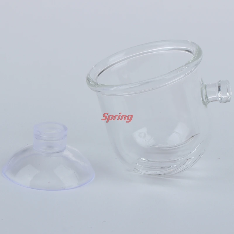 Hot Glass Shrimp Feeding Food Dish Aquarium Fish Tank Glass Feeding Cup Fish Feeder Brine Shrimp Eggs Food for Aquarium