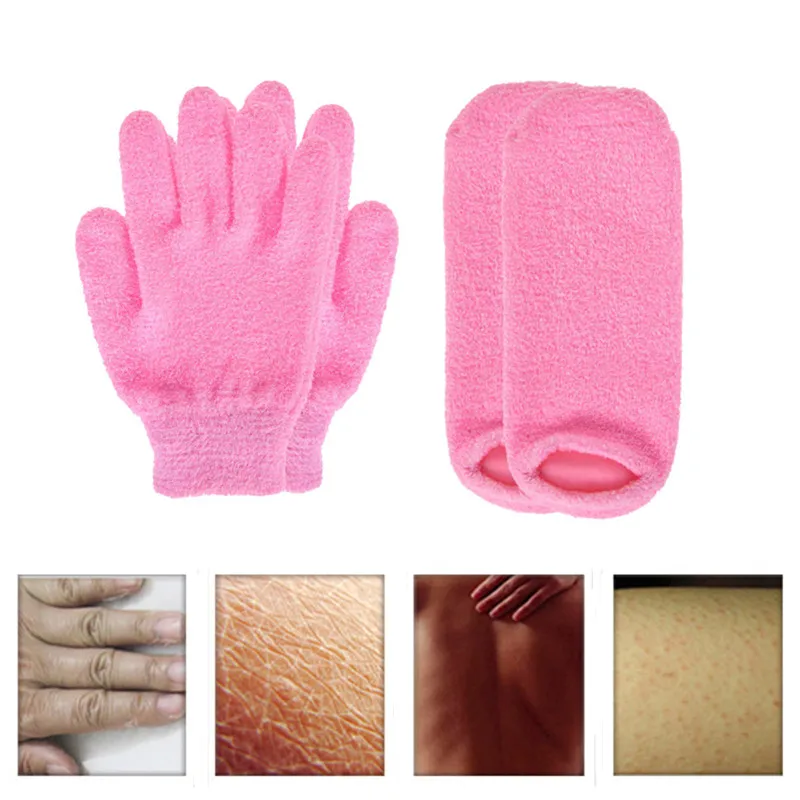 1 Набор многоразовые перчатки для спа гелей уход за телом увлажняющий отбеливающий Отшелушивающий гель для ухода за кожей ног носки тонкий аромат снимает стресс
