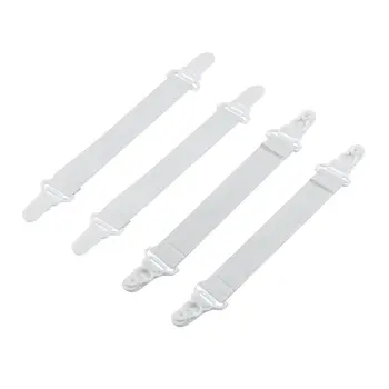 

2018 New Arrival High Quality 4 x20cm Bed Sheet Mattress Cover Blankets Grippers Clip Holder Fasteners Elastic Set