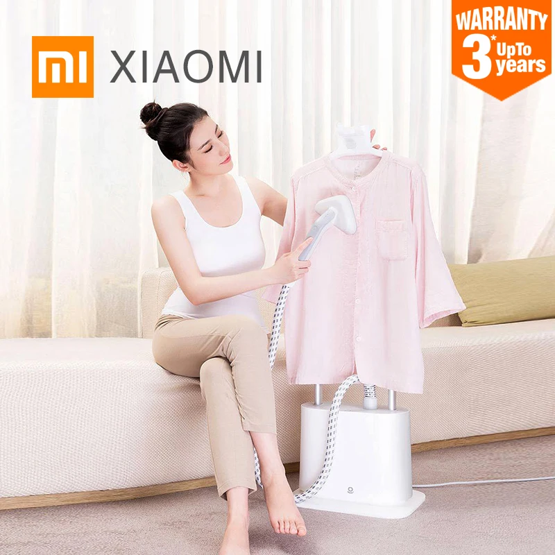 

New LEXIU Rosou GS1 XIAOMI MIJIA Garment Steamer iron Household Hanging Ironing Double Pole Vertical Electric Clothes generator