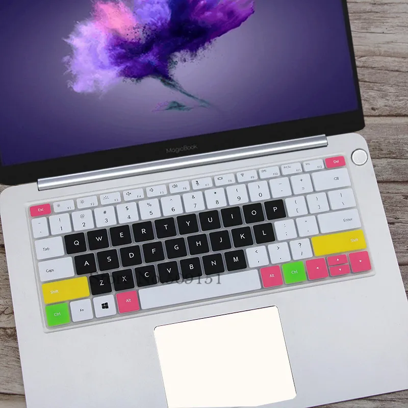 Для huawei MateBook D 14 дюймов(AMD) ноутбук D14 14,0 ''силиконовый чехол для клавиатуры ноутбука защитный Пылезащитный кожух