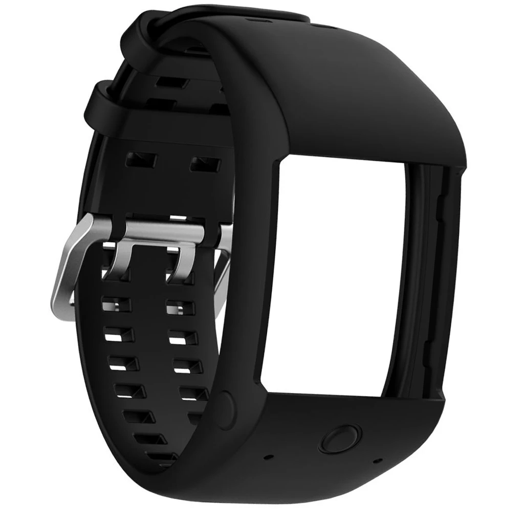 Силиконовый ремешок для часов для POLAR M600 ремешок для часов мягкий силиконовый регулируемый сменный аксессуар спортивный браслет