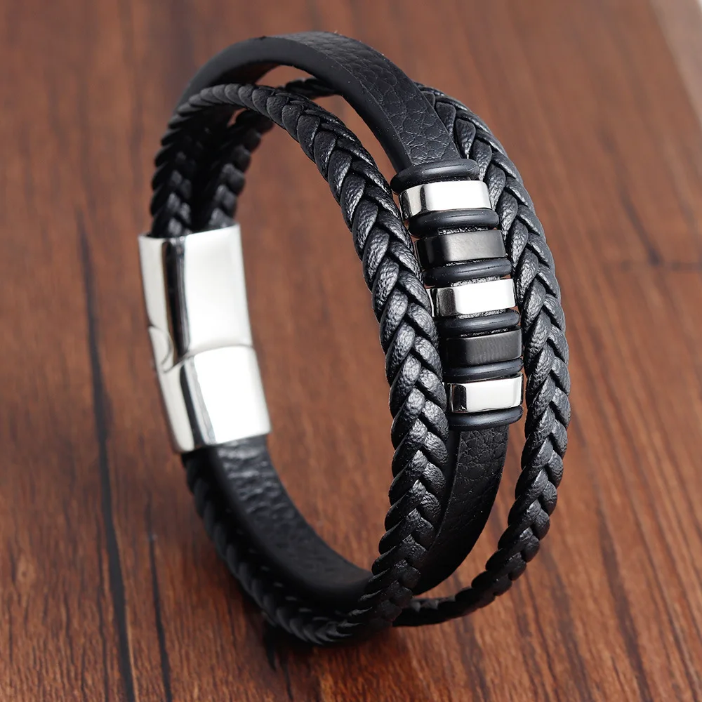 Echsun pulseras hombre 2020 ювелирные изделия браслет для мужчин из нержавеющей стали