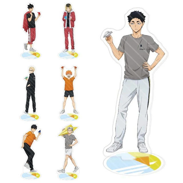Hot Anime Haikyuu!! Acrylic Stand Figure Model Table Plate Volleyball  Action Figures Desk Decor Standing Sign Collect Fans Gifts - AliExpress