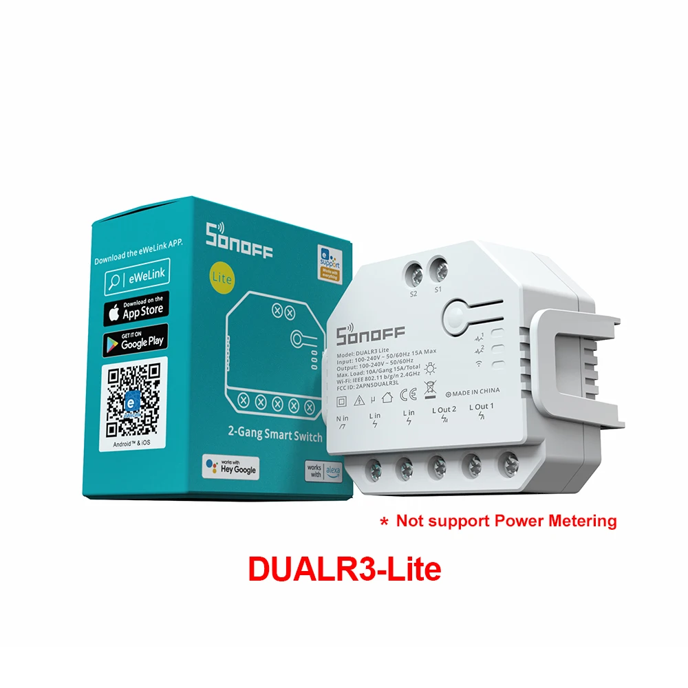 SONOFF DUALR3 Lite