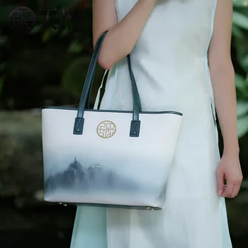 

Women's bag 2019 new handbag Chinese style design shoulder bag tote bag shoulder bag large capacity shoulder bag