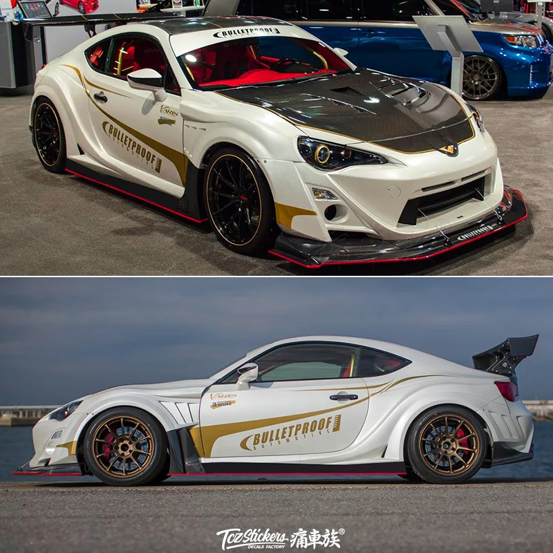 Автомобильные наклейки для Toyota GT86 Subaru BRZ FRS специальное украшение