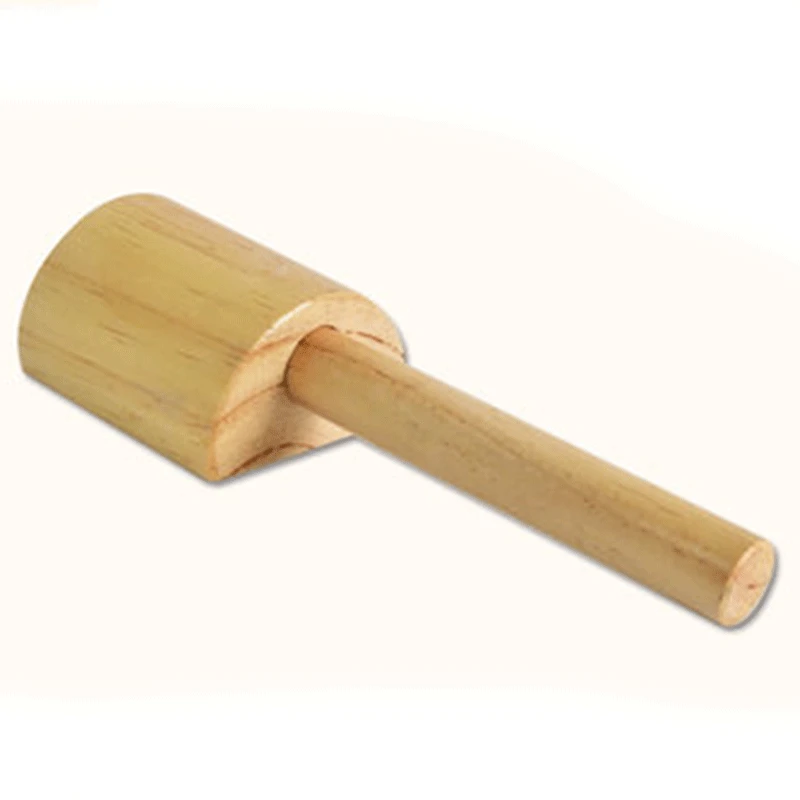 

Clay Roller Wooden Semi-cylindrical Head Smashing Mud Wooden Pats Patted Ceramic Clay Crafts Clay Tablets Practical Ceramic Tool