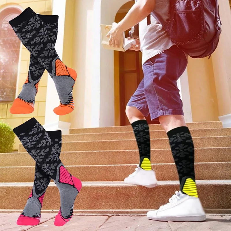

SFIT Running Socks Compression Football Basketball Cycling Socks Nylon Outdoor Hiking Sports Socks For Men And Women 2019