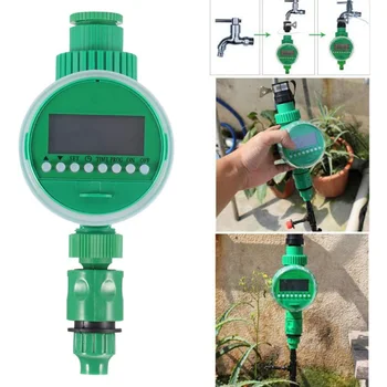 

Garden Water Timer LCD Waterproof Automatic Irrigation Watering Timer Electronic Garden Irrigation Controller