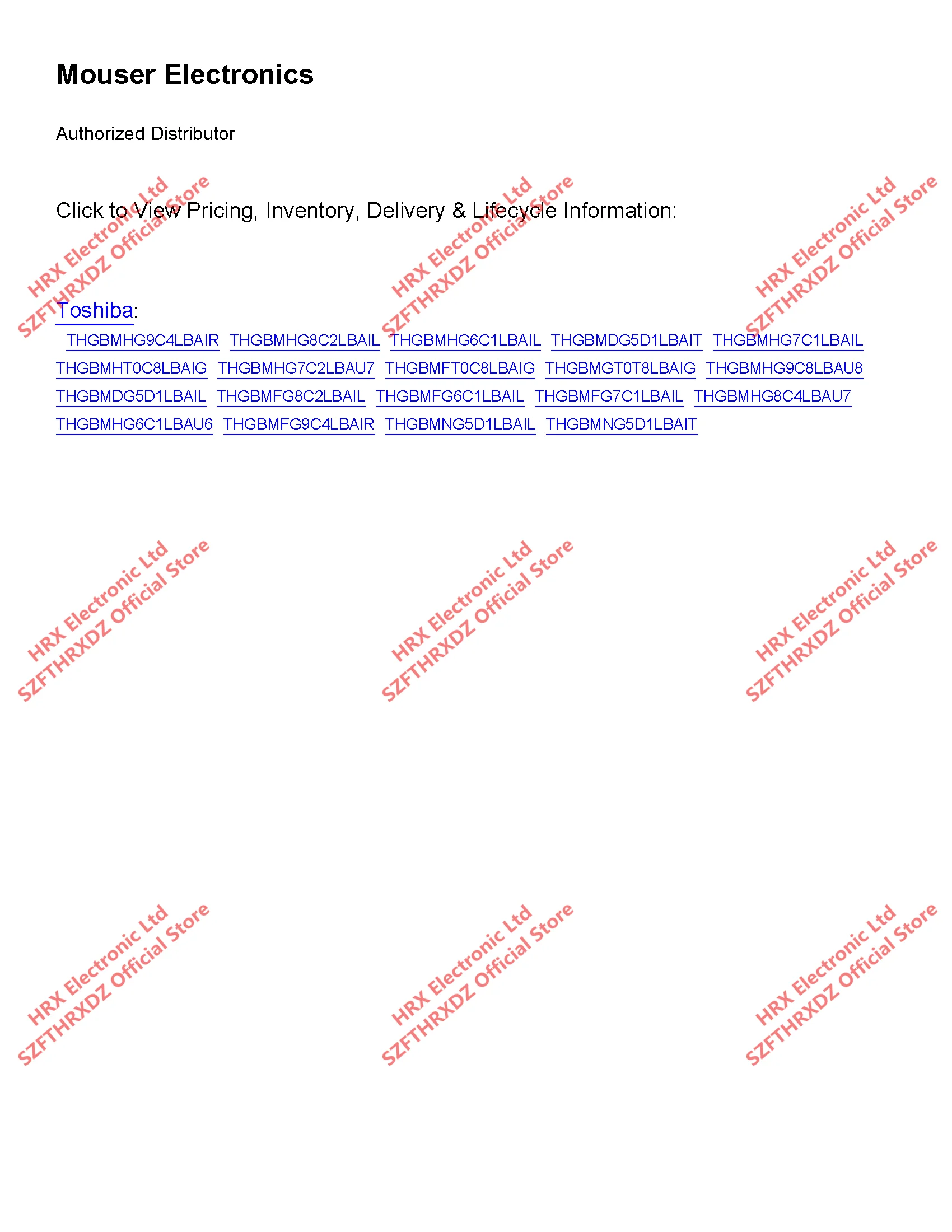 THGBMHG7C2LBAWR THGBMHG7C2LBAU7 THGBMFG7C1LBAIL THGBMHG7C1LBAIL FBGA-153 NAND флэш-карта памяти EMMC FBGA153 16 Гб