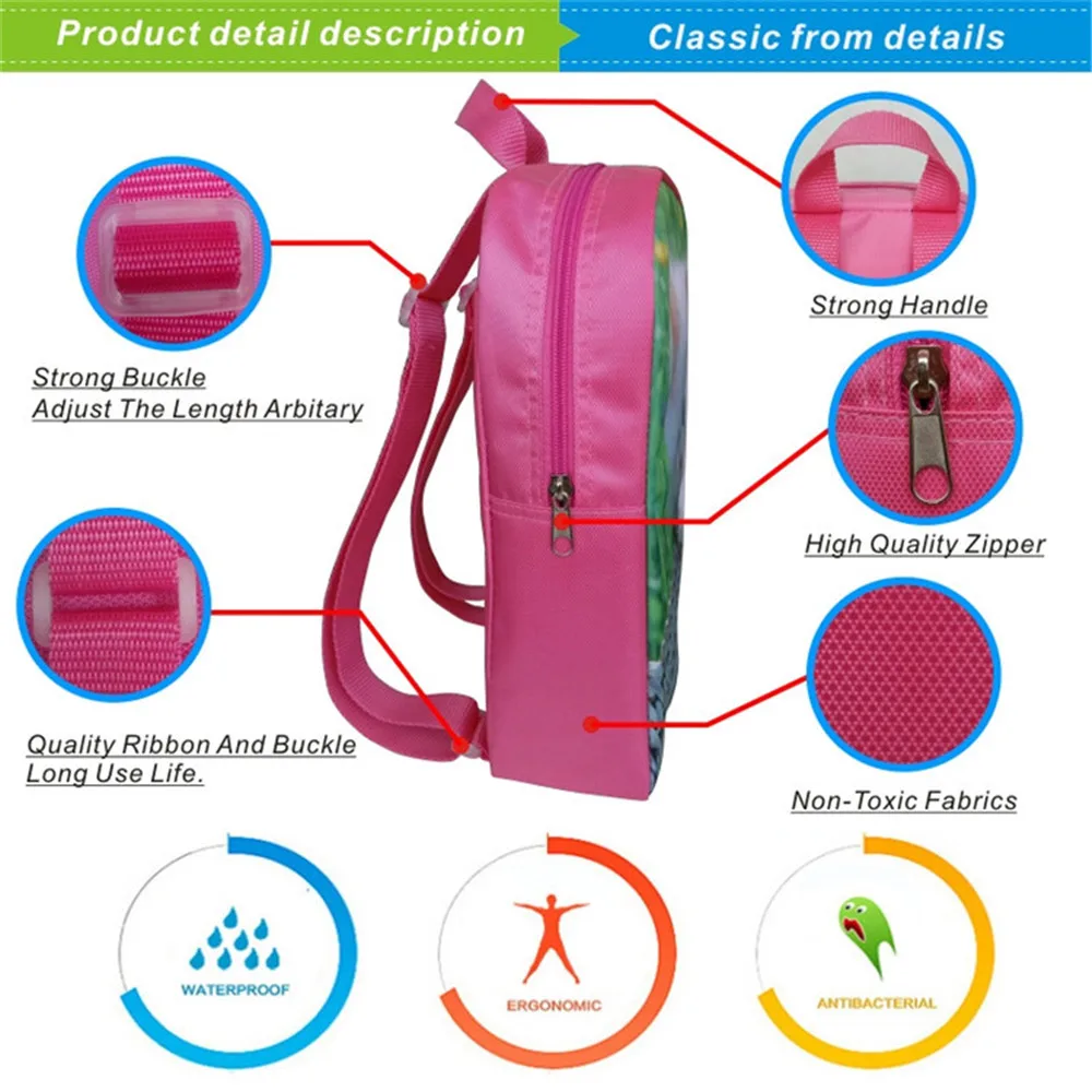 Me Contro Te Backpack Children Knapsack Mochila Kindergarten School Bag Casual Boys Girls Rucksack Kids Daily Cartoons Bookbag
