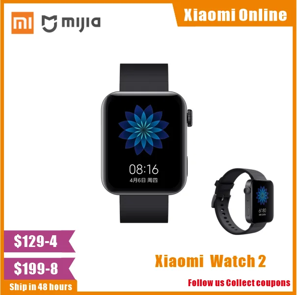 Call-Bracelet Mi-Watch Heart-Rate-Monitor Esim-Phone GPS Fitness Xiaomi Bluetooth Sport