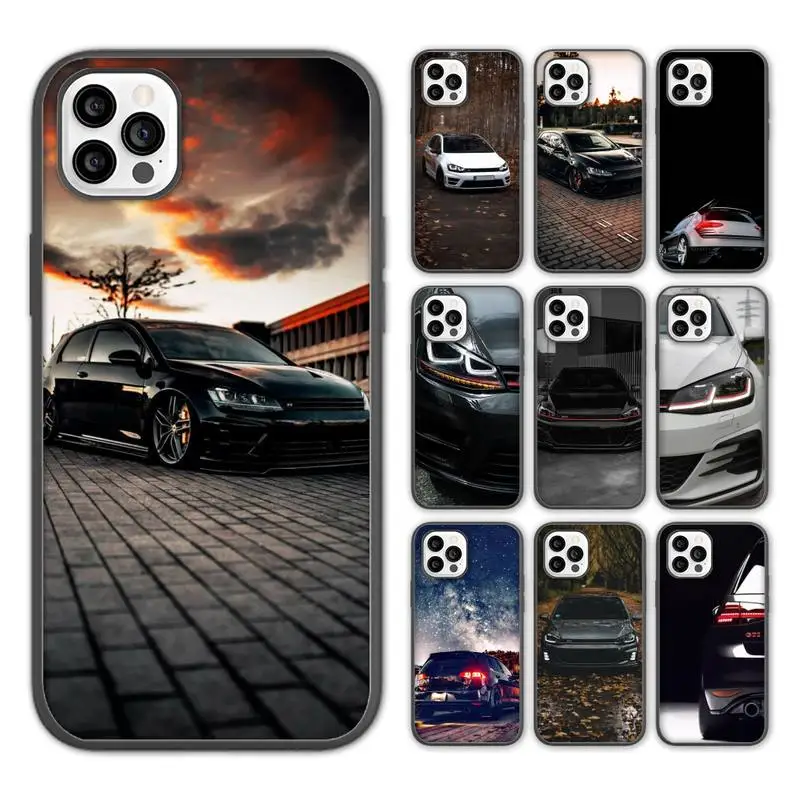 Чехол для телефона Golf 7 Gti Edition iPhone 13 12 11 pro max mini x xs xr 8 5 se plus мягкий чехол чехлы |