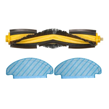 

Roller Brush & 2PC Cleaning Mop Cloth for Ecovacs Deebot T8 Robot Vacuum Cleaner Household Electrical Appliance