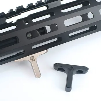 

WADSN Airsoft Arisaka Style MK8 Rails Mini Metal Handheld Hand Guard Blocker Fit M-Lok Keymod 20mm Picatinny Rails