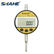 SHAHE 0,01 мм 12,7 мм цифровой индикатор Электронный микрометр цифровой микрометр циферблат индикатор точный измеритель инструменты
