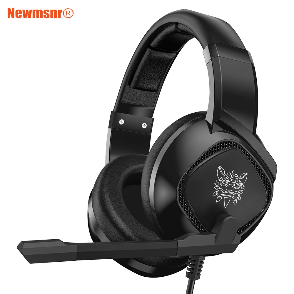 Newmsnr K19 casque Gaming Heaset PS4 PC Gamer стерео наушники с гарнитурой микрофоном светодиодный