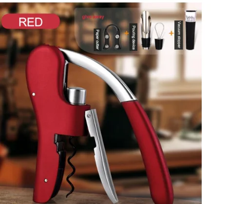 

Red Wine Corkscrew Home Wine Screwdriver Wine Multi-Function Suit Wine Opener Bottle Press Type