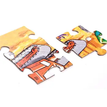 

LeadingStar Interesting 4-in-1 City Puzzle Funny Gift for Children Kids