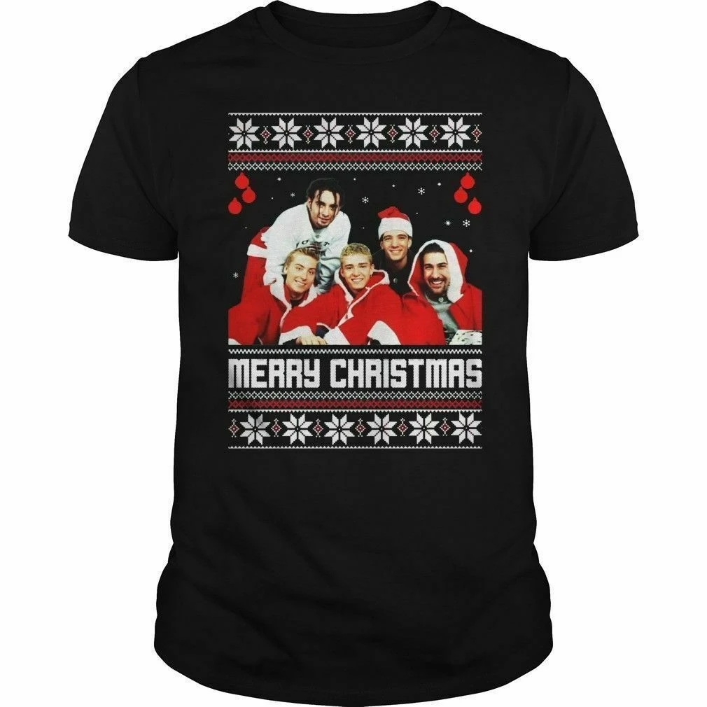 Новая Nsync Merry Christmas Мужская Футболка размер S 2Xl|Футболки| |