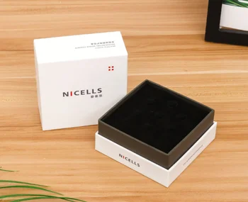 

Customized cardboard paper gift box gold stamping logo for jewelry packaging ---CP0119