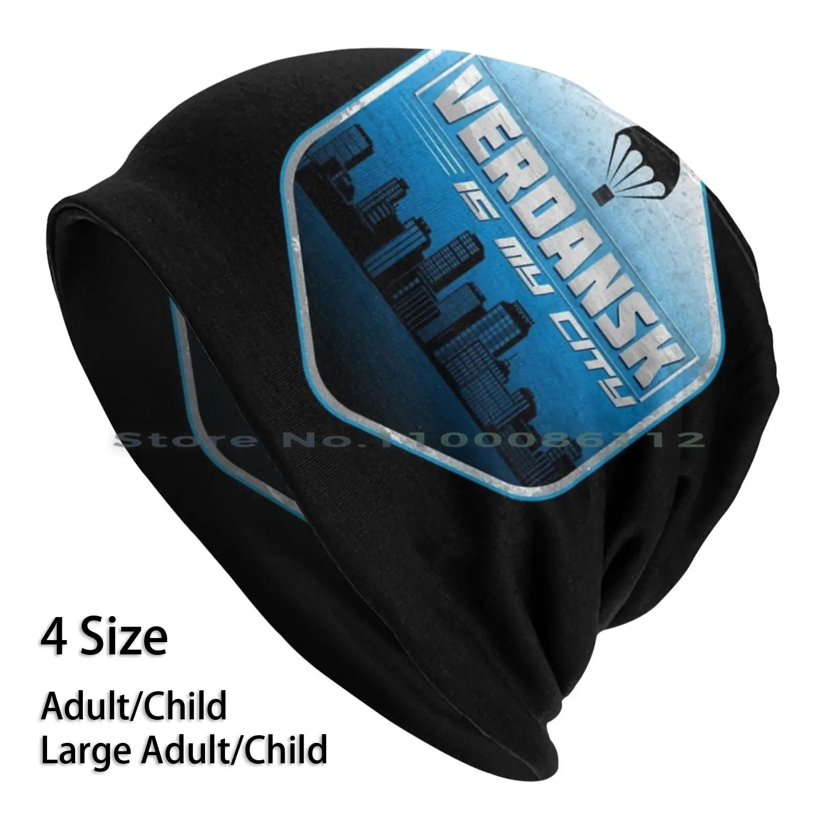 Verdansk Is My City Berretti Knit Hat Gamer Gaming Esports Ps4 Pc Unique Original Cool Warzone Battle Royale Br Fps Shooter