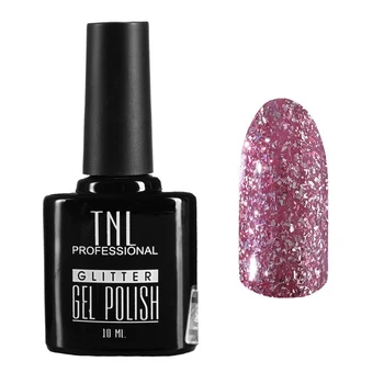 

TNL Glitter gel varnish No. 43, Orchid, 10 ml