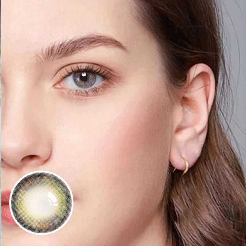 

2pcs/pair Colored Contact Lenses for eyes Colored Eye Lenses Color Contacts Purple lens