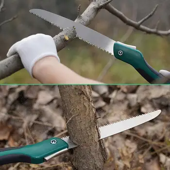

New Camping Foldable Saw Portable Secateurs Gardening Pruner 10 Inch Tree Trimmers Camping Tool for Woodworking Saw Trees