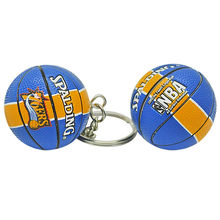 В настоящее время доступны NBA(игра в мяч) Принадлежности для фанатов подарок сувениры воины ракета Lakers брелок баскетбол кулон оптом на