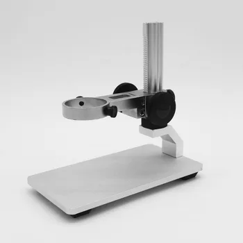 

Aluminum Alloy Microscope Stand Portable Up and Down Adjustable Manual Focus Digital USB Electronic Microscope Holder