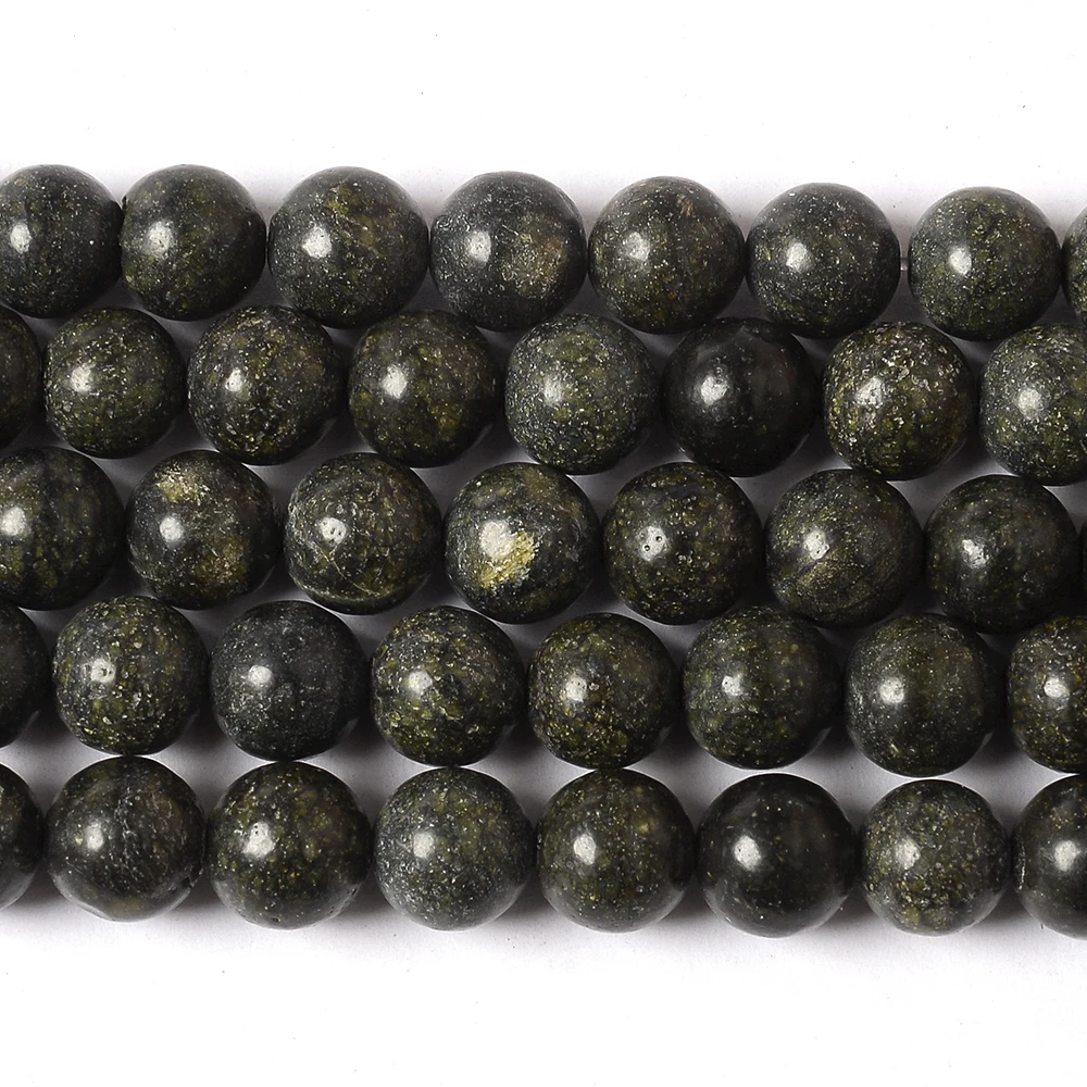Enhanced Natural Stone Beads Collection: Aventurine, Lava, Amazonite, and Malachite Crystals for DIY Jewelry and Bracelet Crafting (4/6/8/10/12mm)