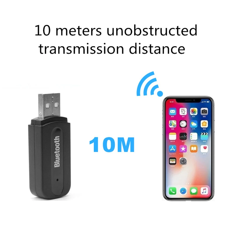 Новый USB беспроводной Bluetooth 5 0 музыкальный стереоприемник адаптер донгл домашняя