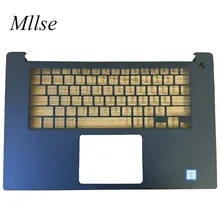 Frete grátis novo original eua layout palmrest para dell xps15 9570 ou precisão 5530 tipo de descanso de mãos fp botão de energia 04x63t 4x63t