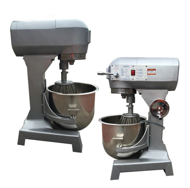 GorillaRock Food Mixer, Commercial Planetary Mixer with Dough Hook, Wire  Whip & Beater