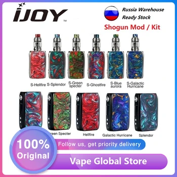 

New Original IJOY Shogun Univ 180W TC Kit with Shogun Univ MOD & 5.5ml Katana Tank no 18650 battery box mod vape kit vs Luxe kit