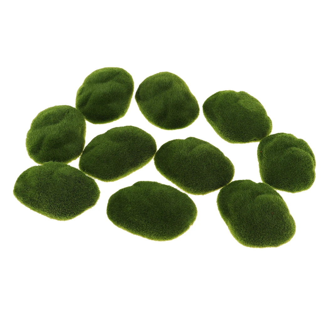 Artificial Moss Stone Lichen Model Toy for DIY Diorama Wargame Railway Landscape Scenery Accessories
