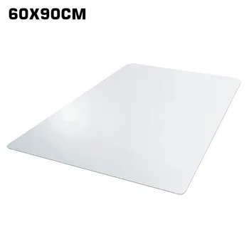 

Floor Protector Practical PVC Transparent Non Slip Chair Mat For Carpet Rectangle Home Office Anti Scratch Solid Hotel Hall