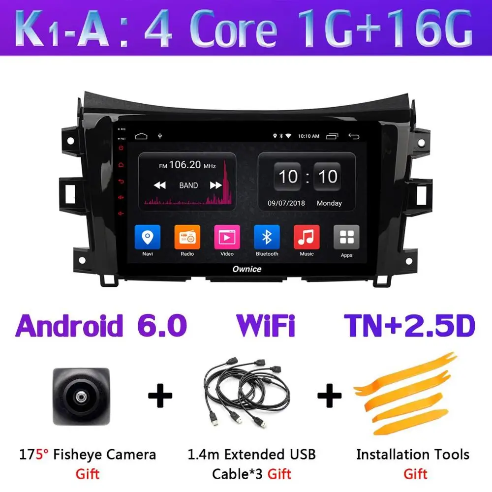 360 ° камера Android 9 4G+ 64G SPDIF DSP Авто CarPlay Автомобильный мультимедийный плеер gps Радио для Nissan Navara NP300 terra Renault Alaskan - Цвет: K1-A