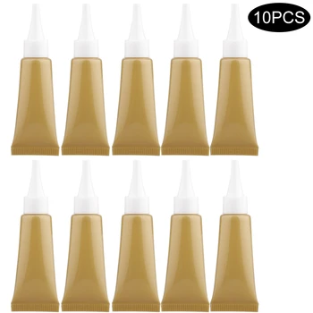 

10pcs 10g Makeup Eye Cream Hand Cream Essence Fluid BB Cream Tube Empty Container Cosmetic Liquid Foundation Packaging Storage