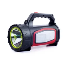 Светодиодный фонарик с зарядкой через usb 5000 мАч, ручной фонарь для кемпинга, фонарь для походов, охоты, 1 шт